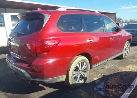 2019 Nissan Pathfinder Sv из США, поврежденный, VIN 5N1DR2MN6KC595507